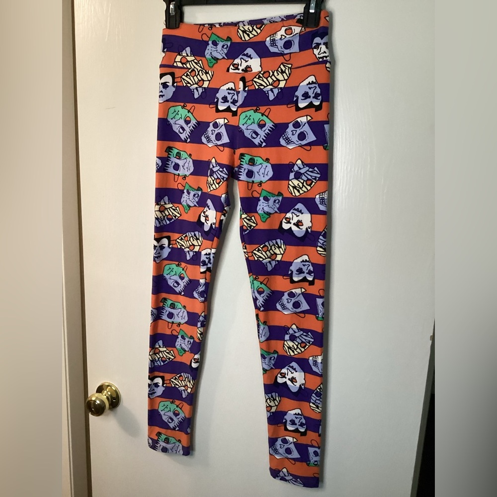LuLaRoe Halloween Or Any Occasion Print Leggings One Size New
